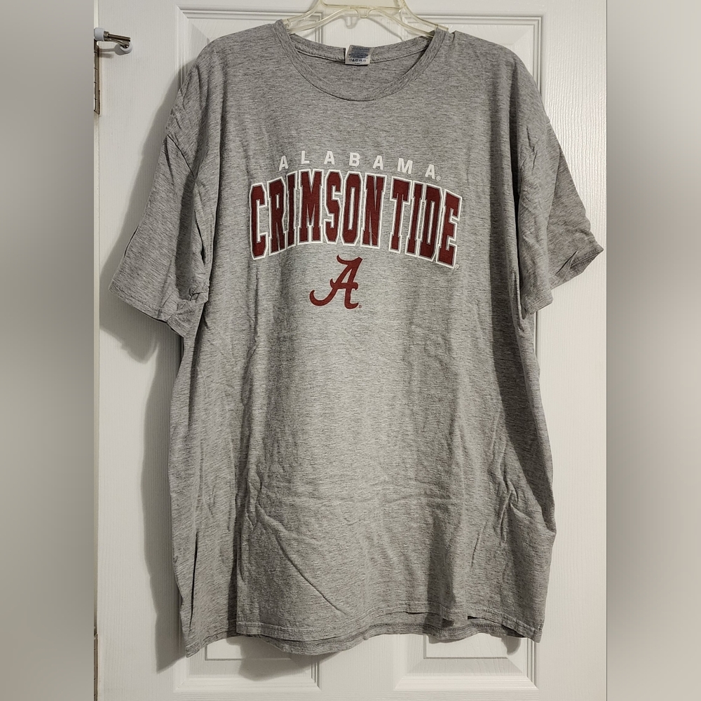 Grey Men's Alabama Crimson Tide T-shirt